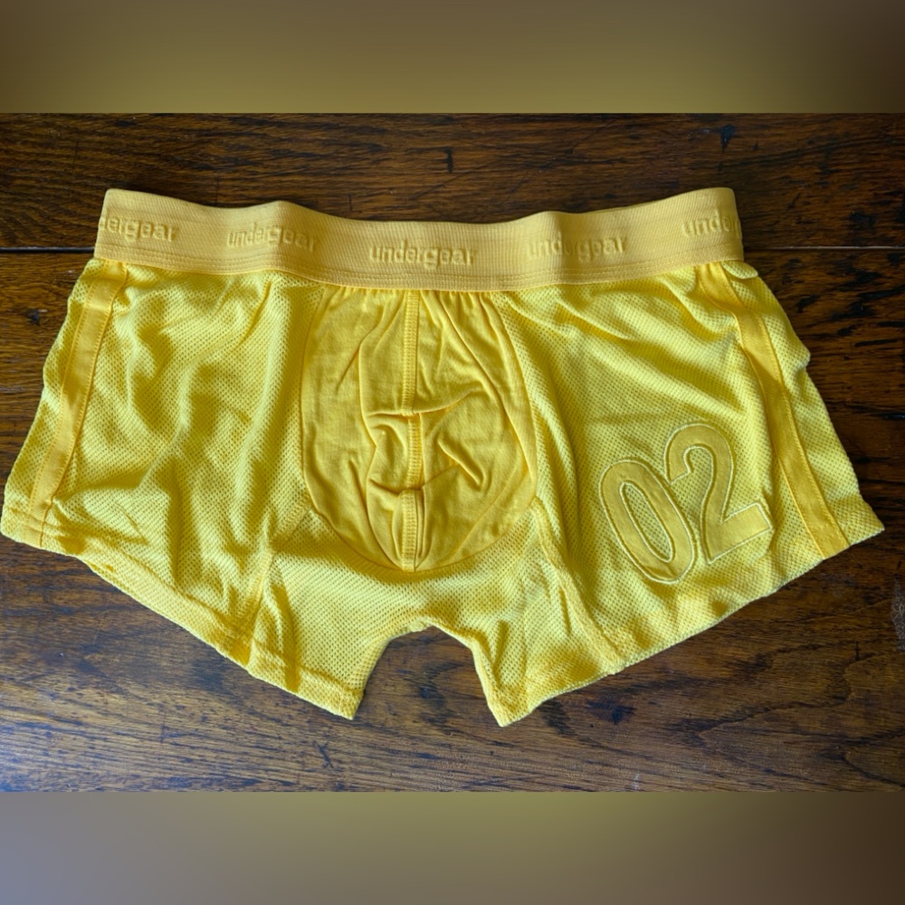 XL Under Gear Mesh International Male Jock Boxer Brief Pride Festival 1 pair #02
